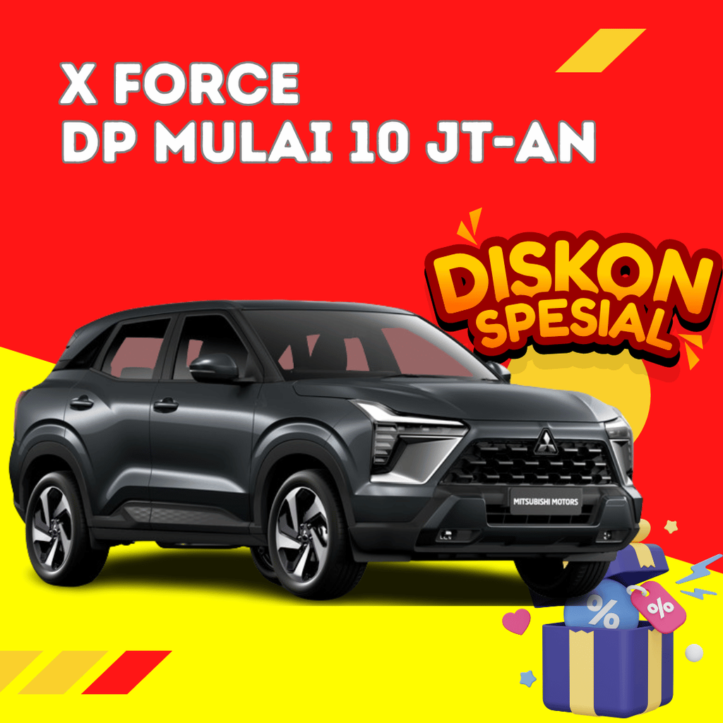 Promo Dealer Mitsubishi Aceh - Harga X Force - Kredit Mitsubishi X Force - DP 10 Jutaan